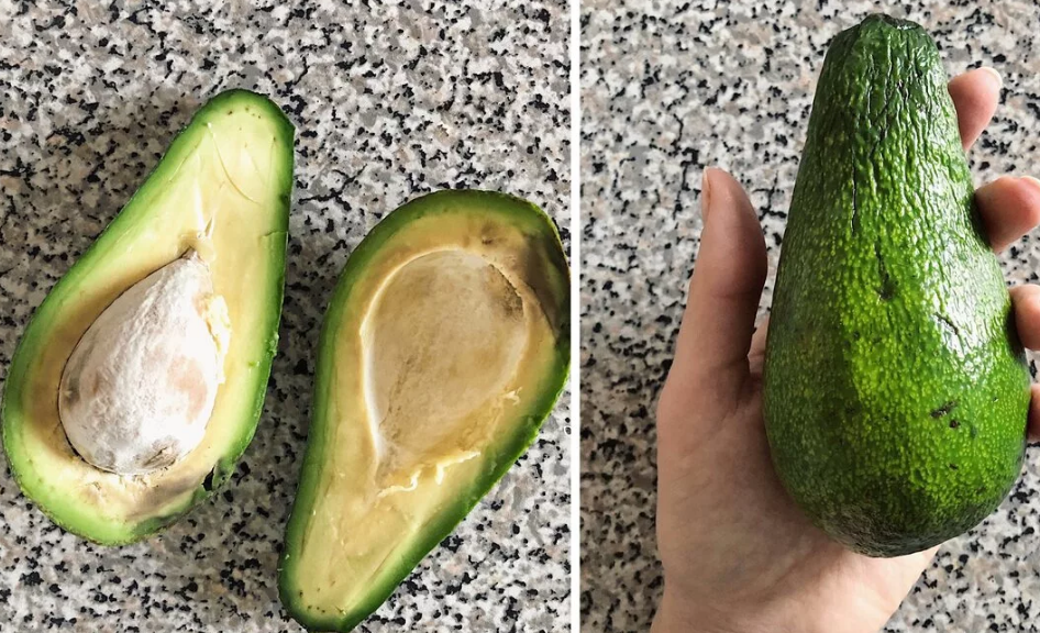 Разрезаем авокадо